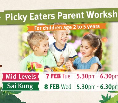 Picky Eaters Parents Workshop Event