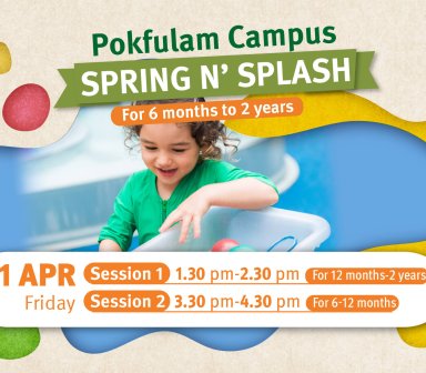 Pokfulam hosting a fun open afternoon for children 6 months to 2 years
