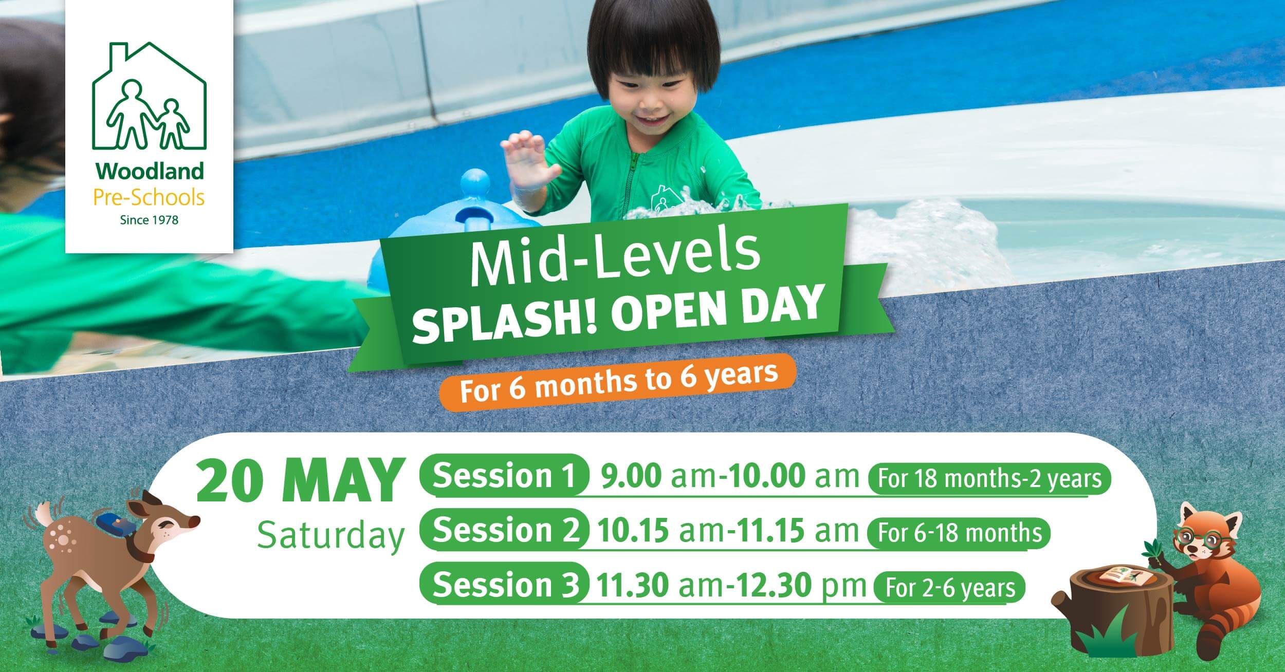 Register for our upcoming open day at Woodland Mid-Levels